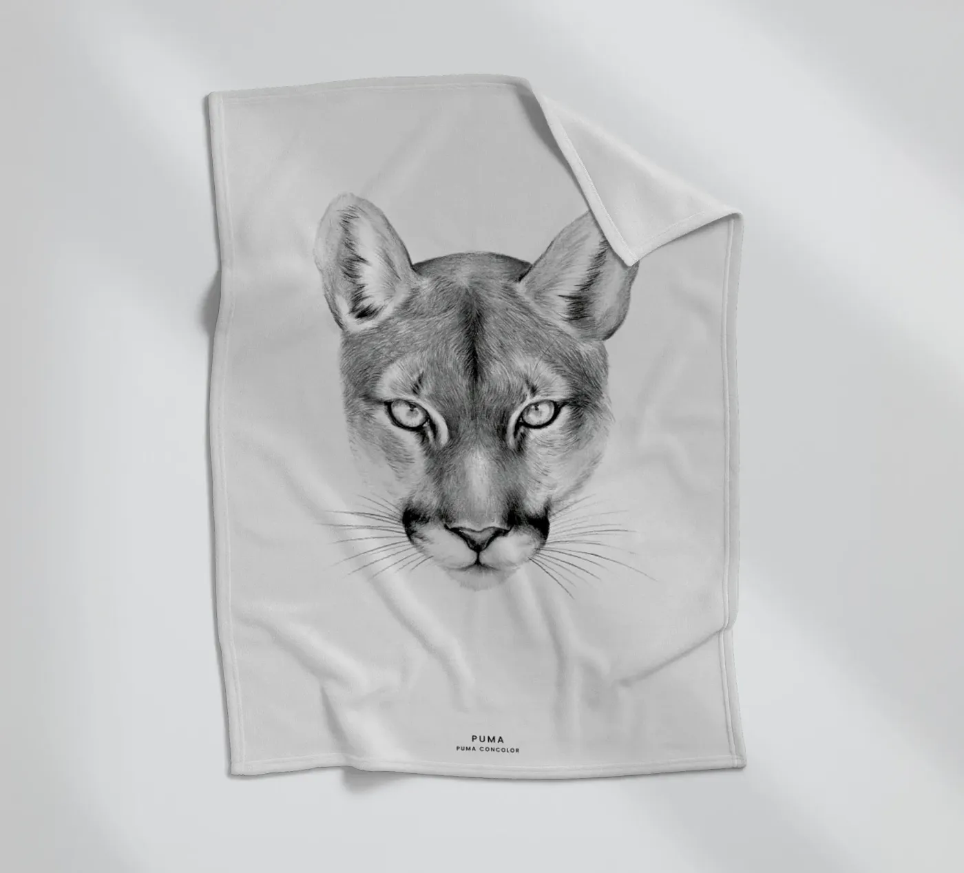 Puma fleecedeken van Flora & Fauna