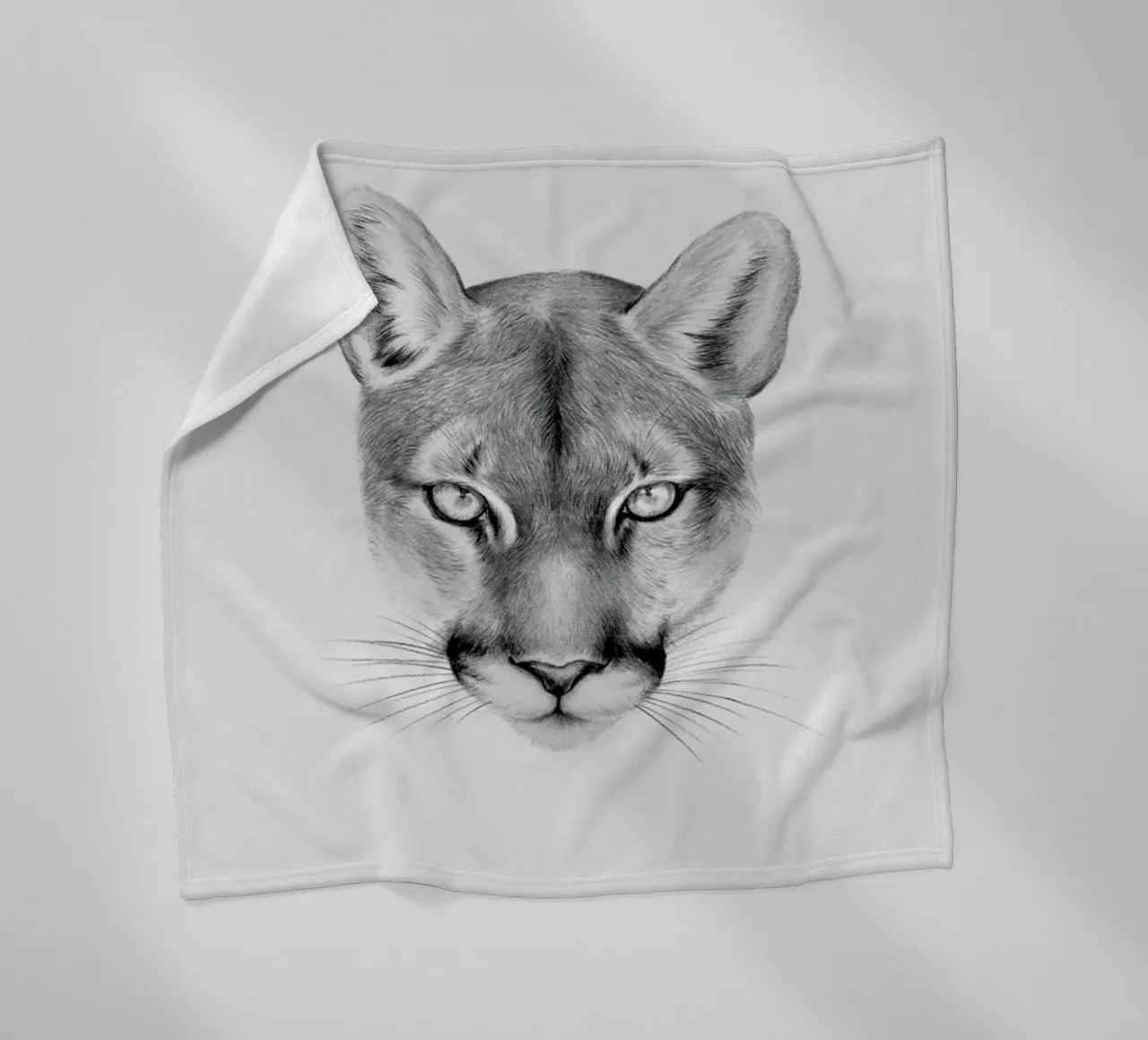 Puma Fleecedecke von Flora & Fauna