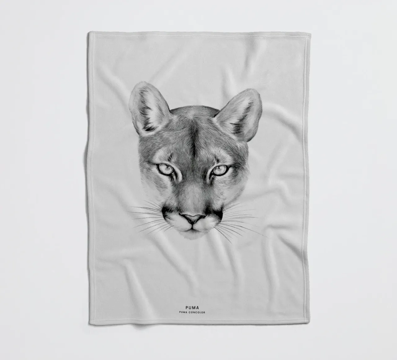 Puma Fleecedecke von Flora & Fauna