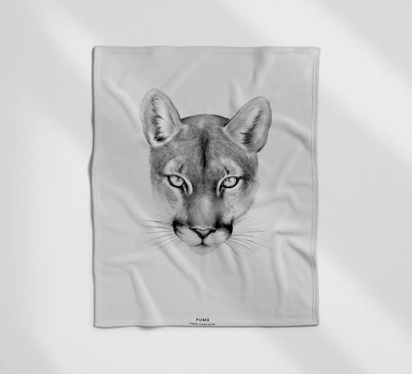 Puma fleecedeken van Flora & Fauna