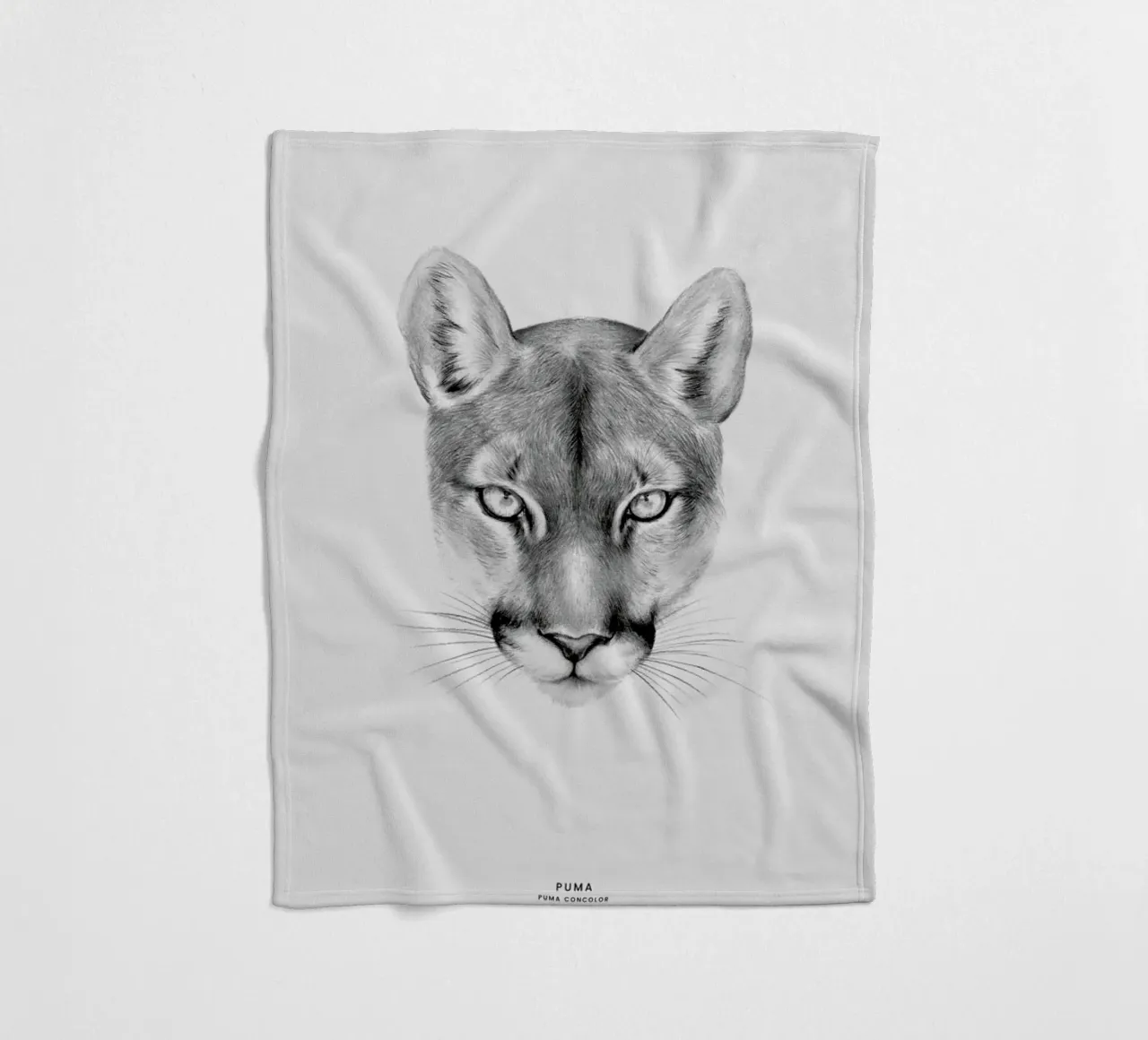 Puma Fleecedecke von Flora & Fauna