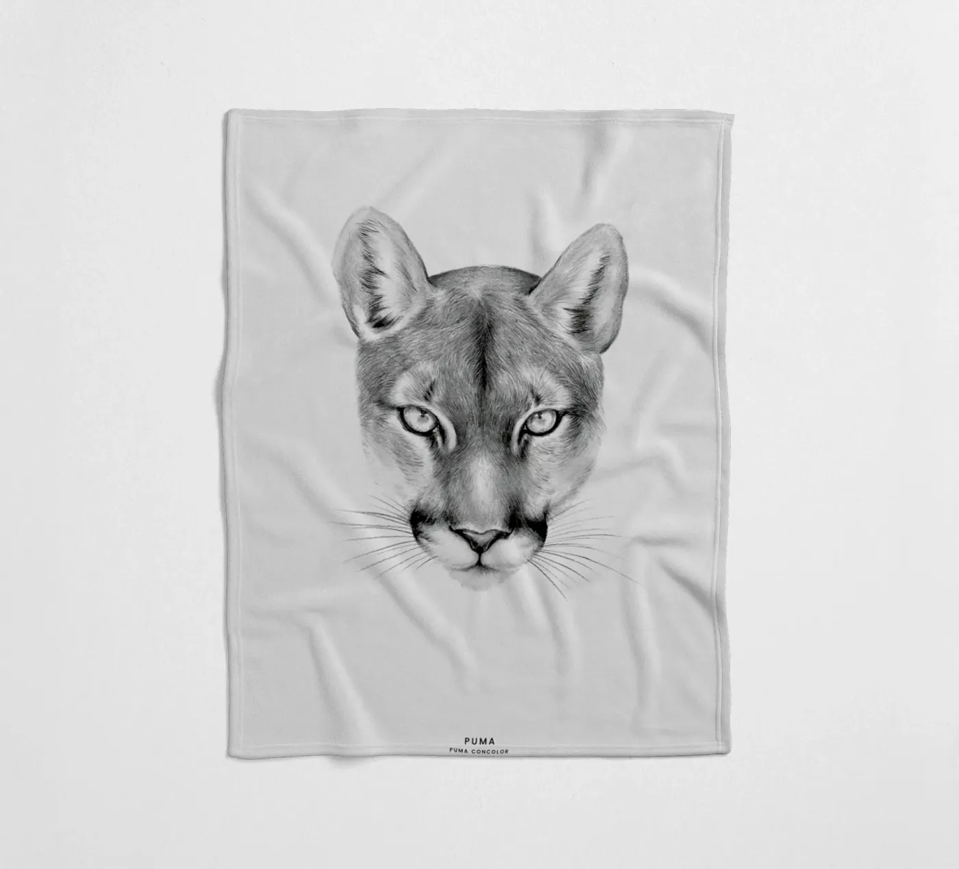 Puma fleecedeken van Flora & Fauna