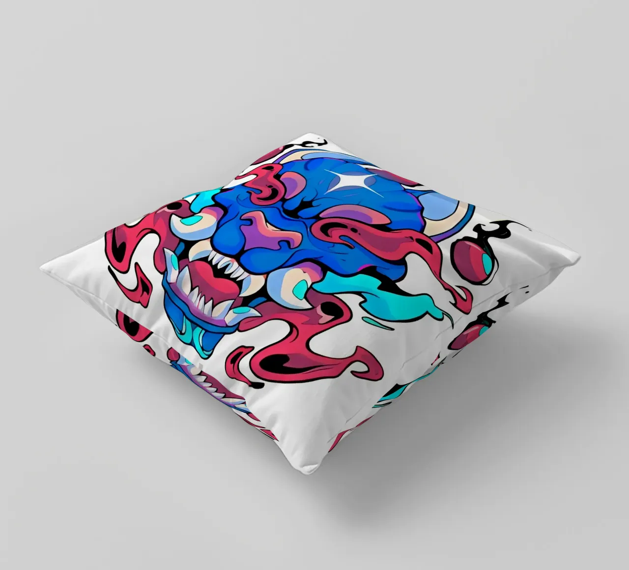 Minimalist Art Poster 523 decorative cushion by ahmiaLodri
