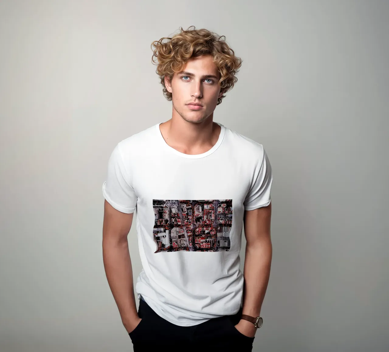 Barcelona T-Shirt von Chris Abatzis