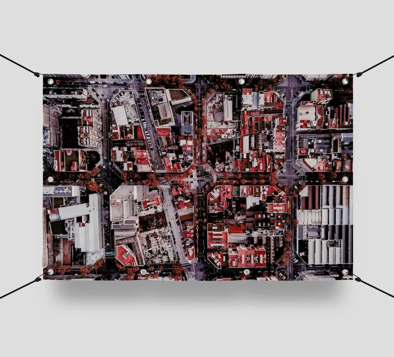 Barcelona telo in pvc da Chris Abatzis
