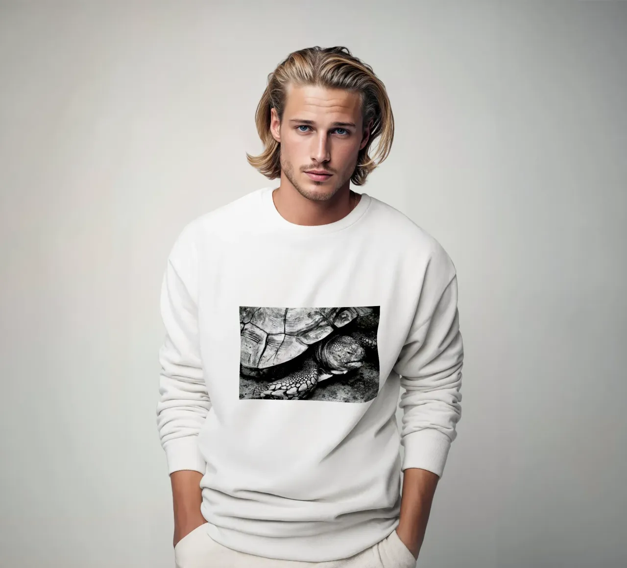 Tim the Turtle felpa da Babett Schultze