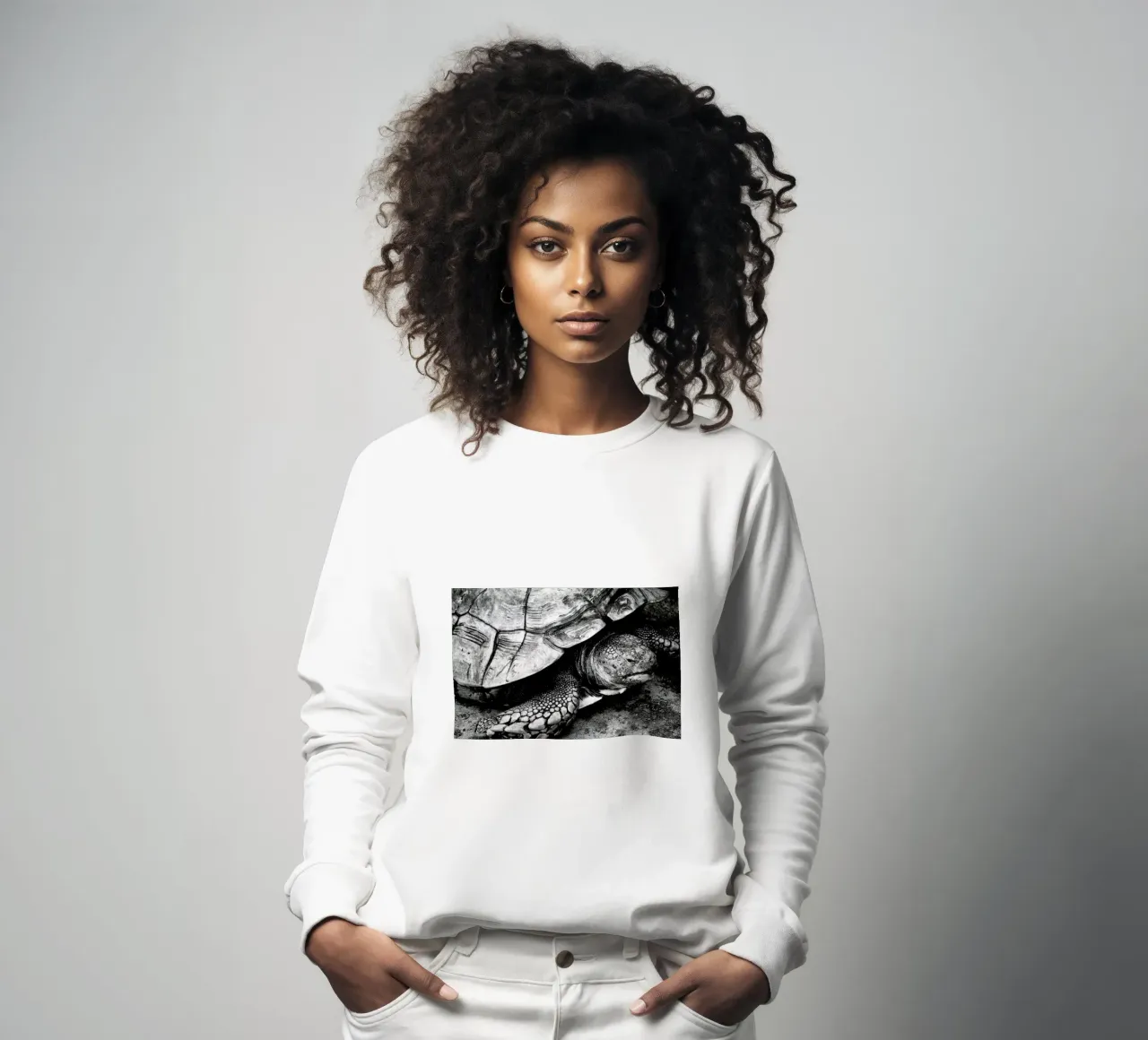 Tim the Turtle felpa da Babett Schultze