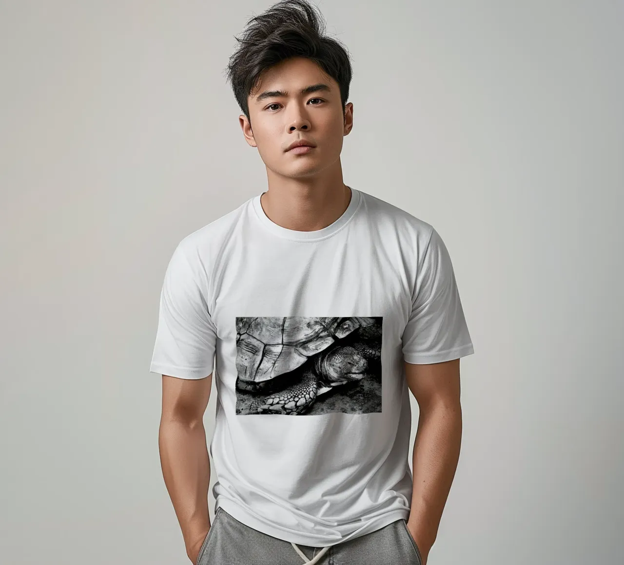 Tim the Turtle t-shirt da Babett Schultze