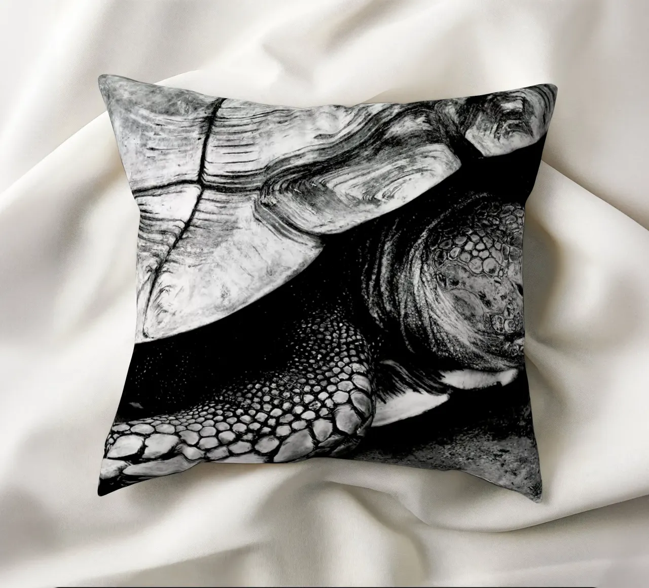 Tim the Turtle cuscino da Babett Schultze