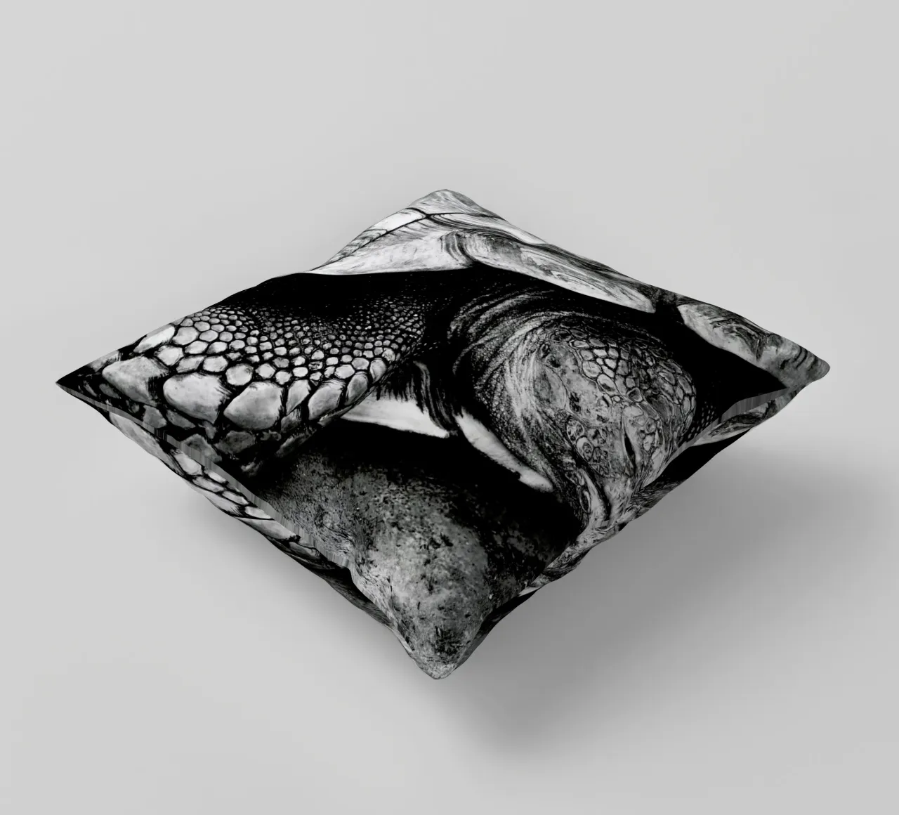 Tim the Turtle cuscino da Babett Schultze