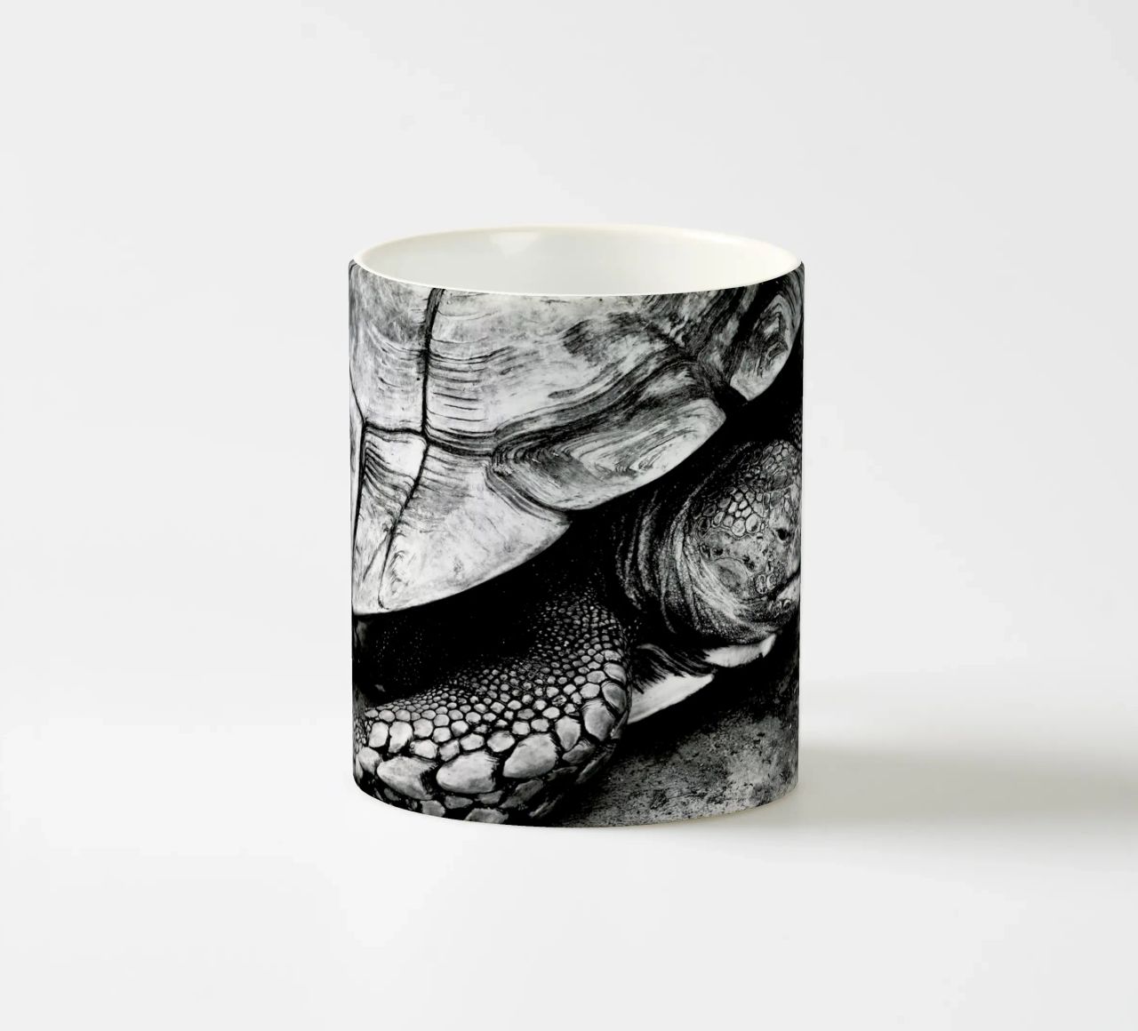 Tim the Turtle tazza in ceramica da Babett Schultze