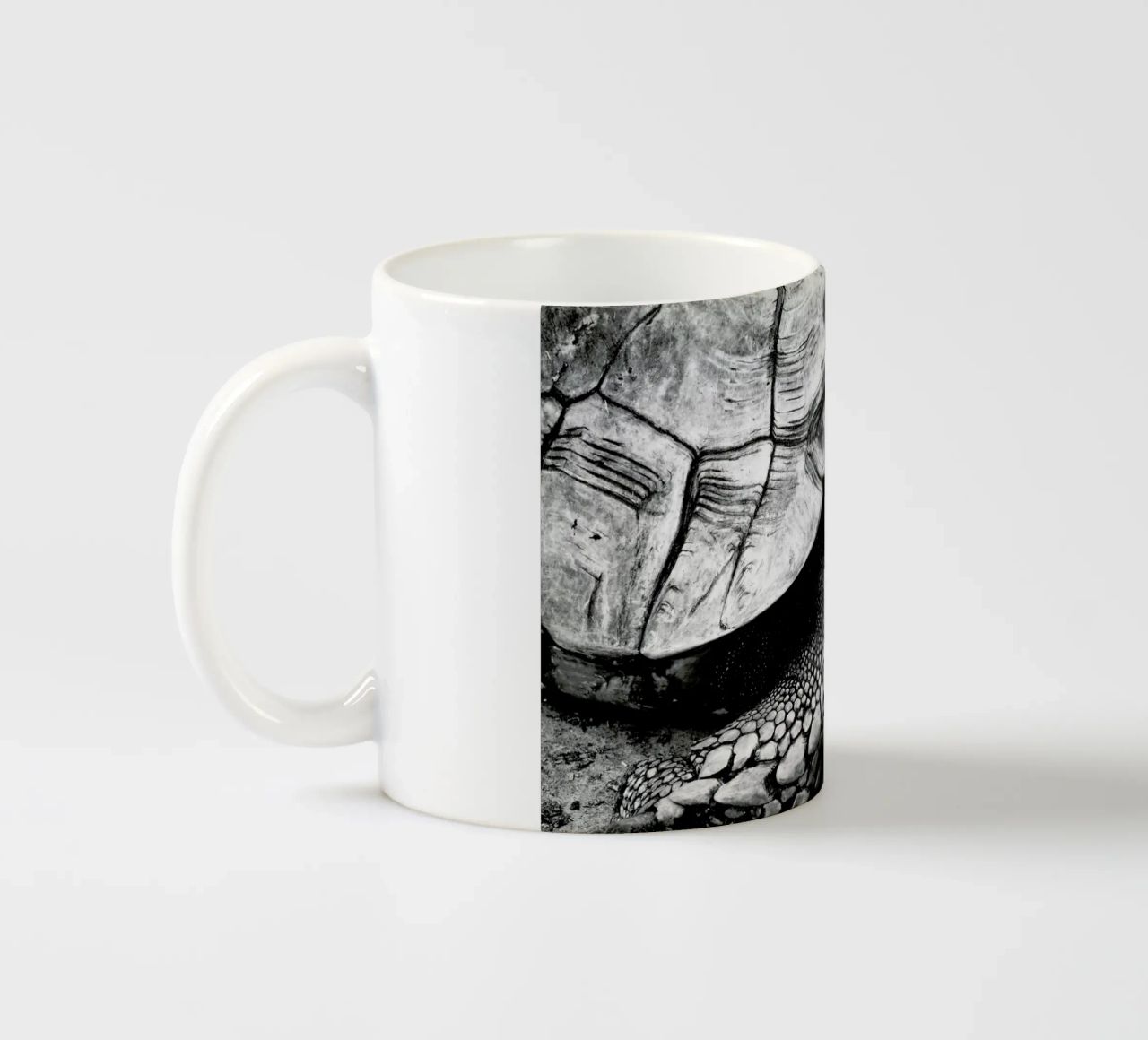 Tim the Turtle tazza in ceramica da Babett Schultze