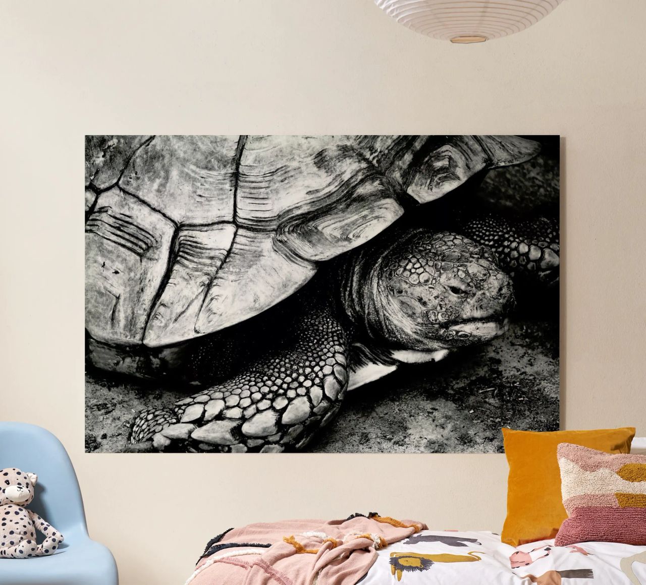 Tim the Turtle plexiglass da Babett Schultze
