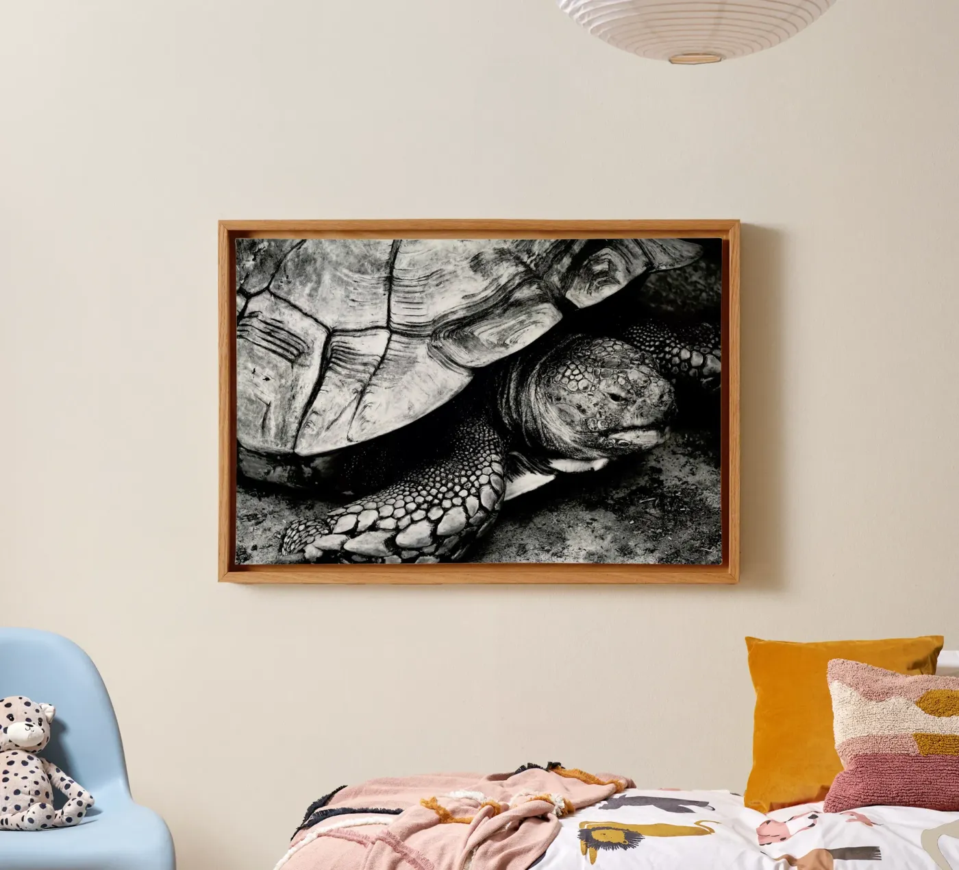 Tim the Turtle tela da Babett Schultze