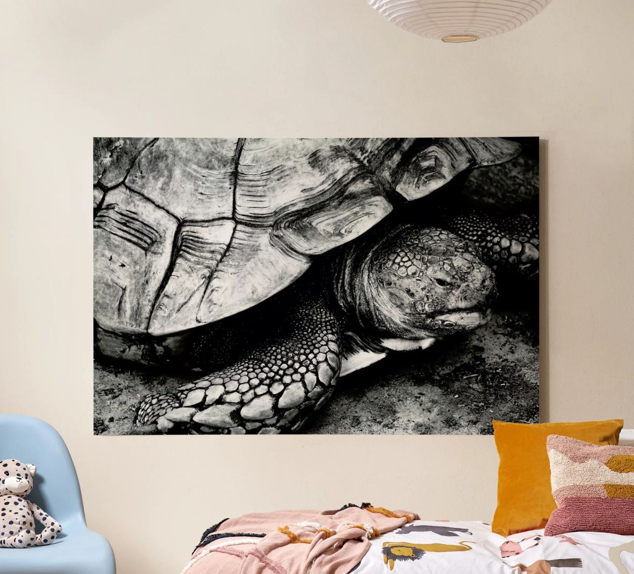 Tim the Turtle tela da Babett Schultze