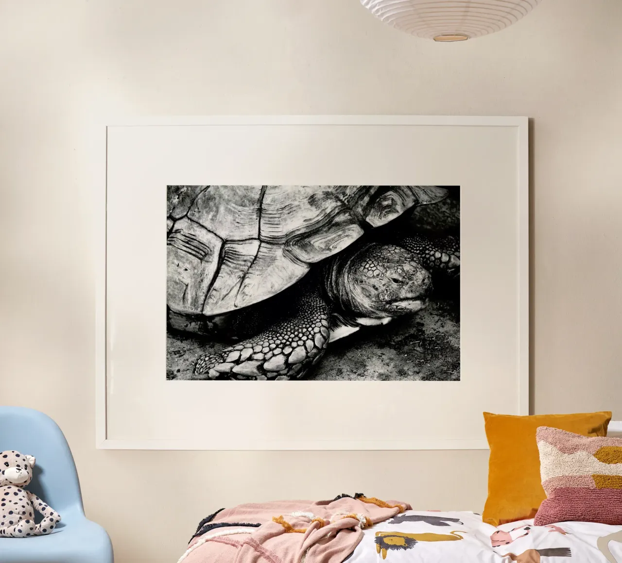 Tim the Turtle hahnemühle by Babett Schultze