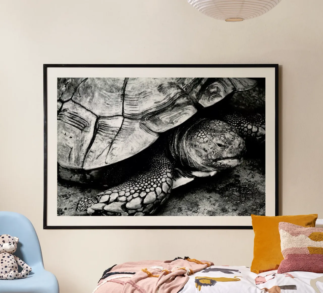 Tim the Turtle poster de Babett Schultze