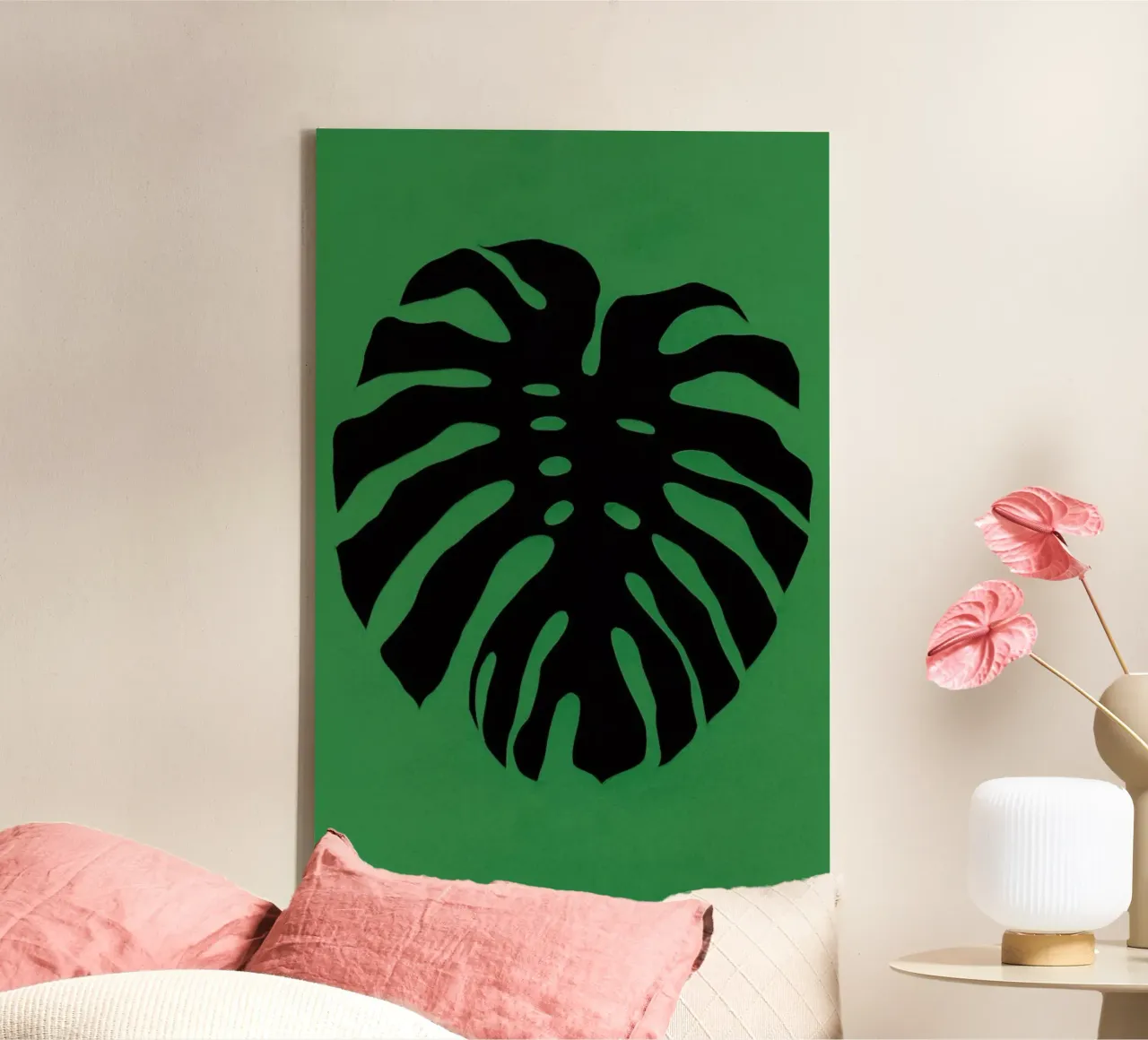 Black Monstera tela da Rosi Feist