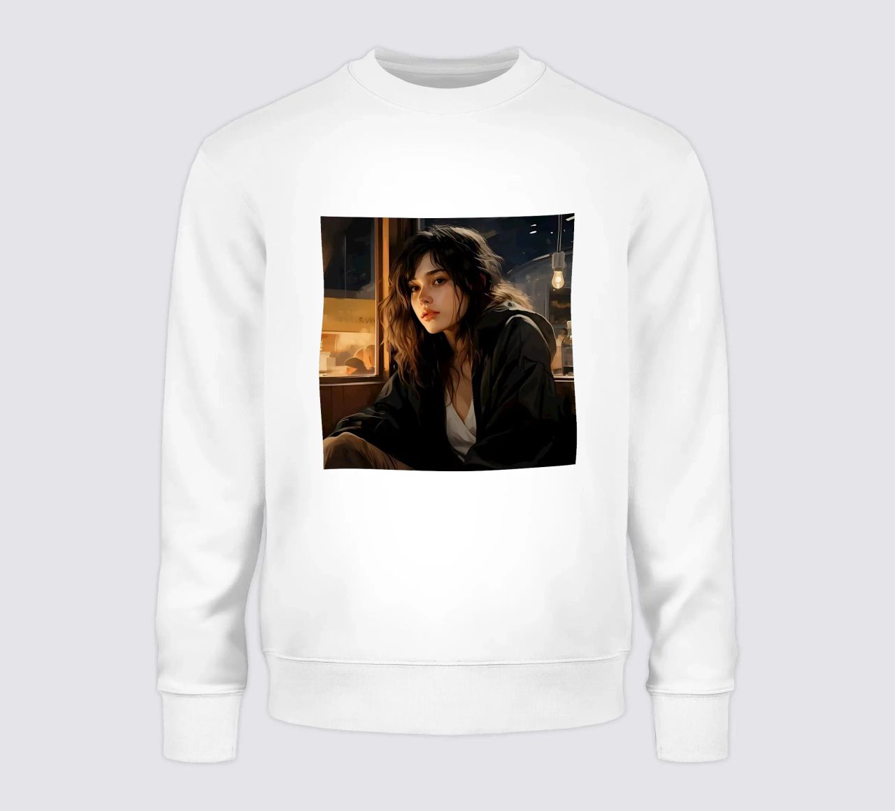 Minimalist Art Poster 529 Sweatshirt von ahmiaLodri