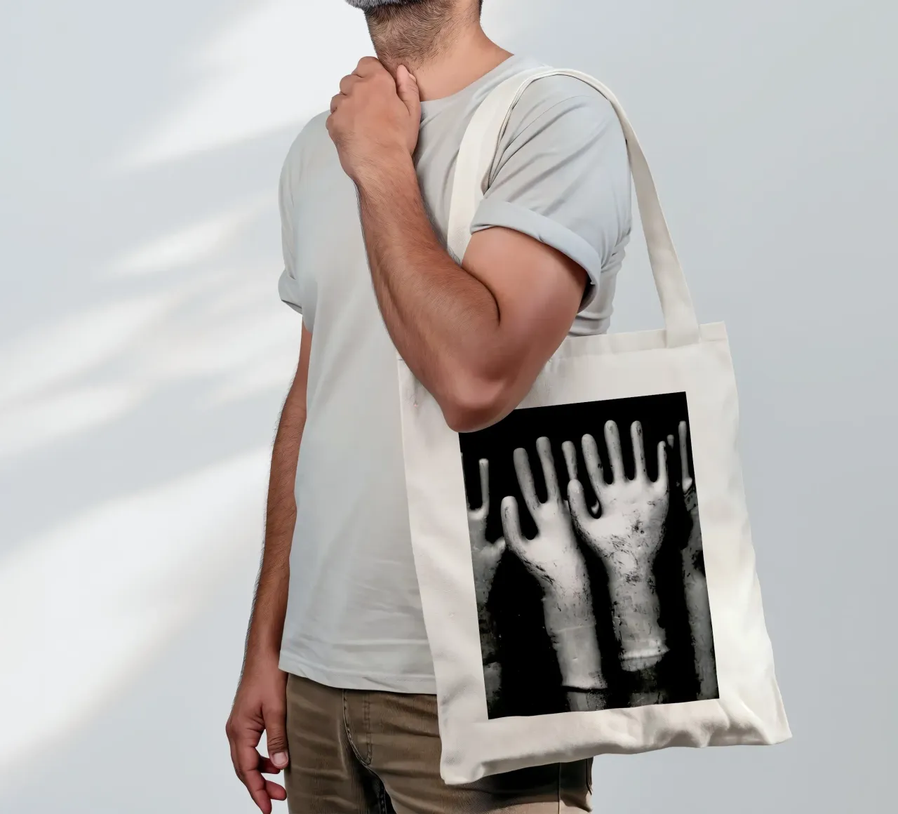 Hands borsa in juta da Magdalena Martin Photography