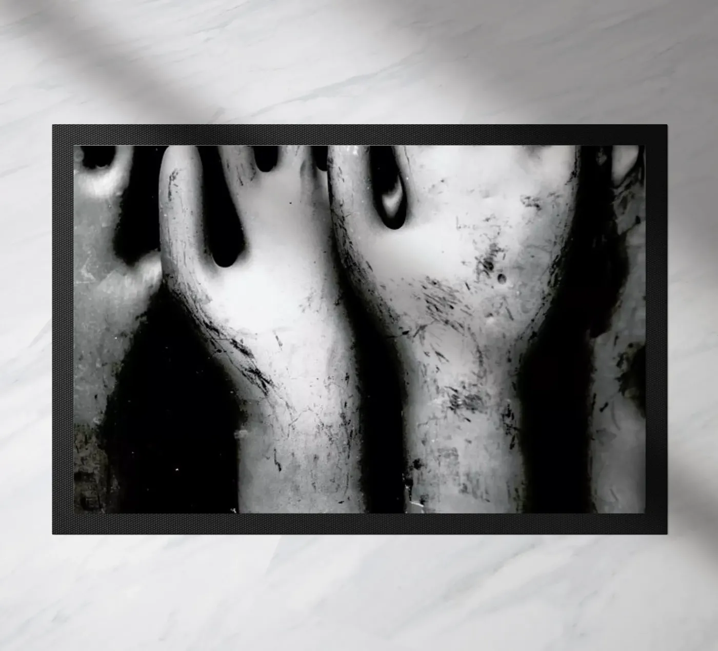 Hands doormat by Magdalena Martin Photography