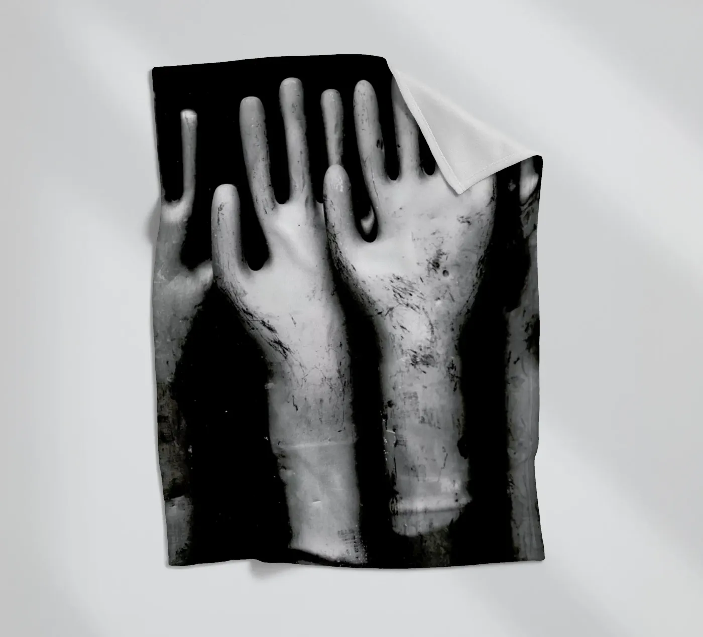 Hands plaid polaire de Magdalena Martin Photography