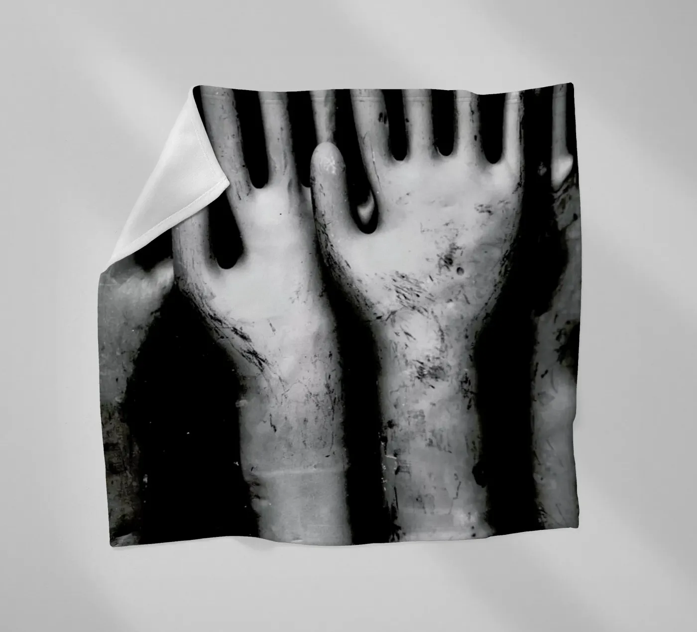 Hands plaid polaire de Magdalena Martin Photography