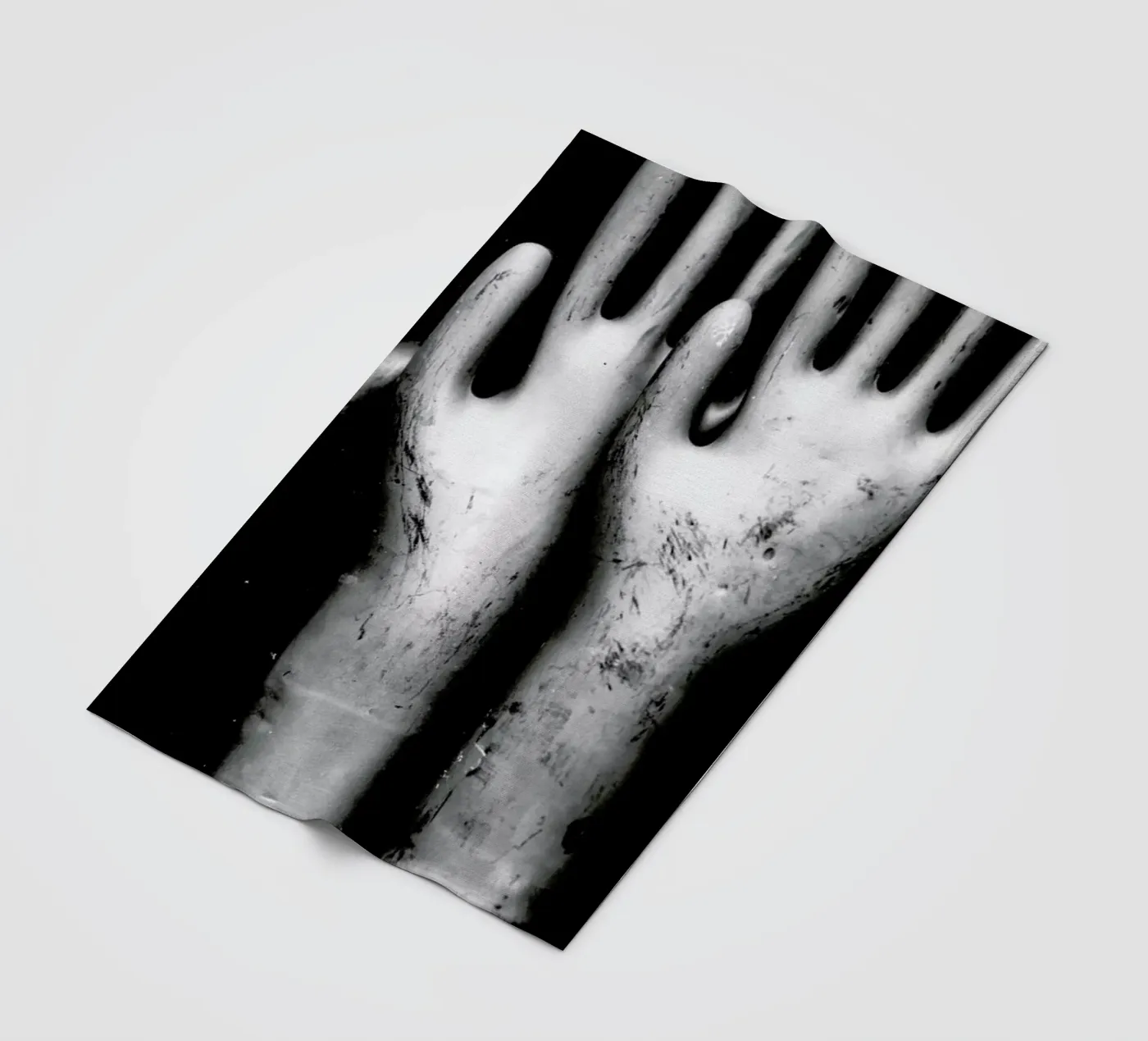 Hands plaid polaire de Magdalena Martin Photography