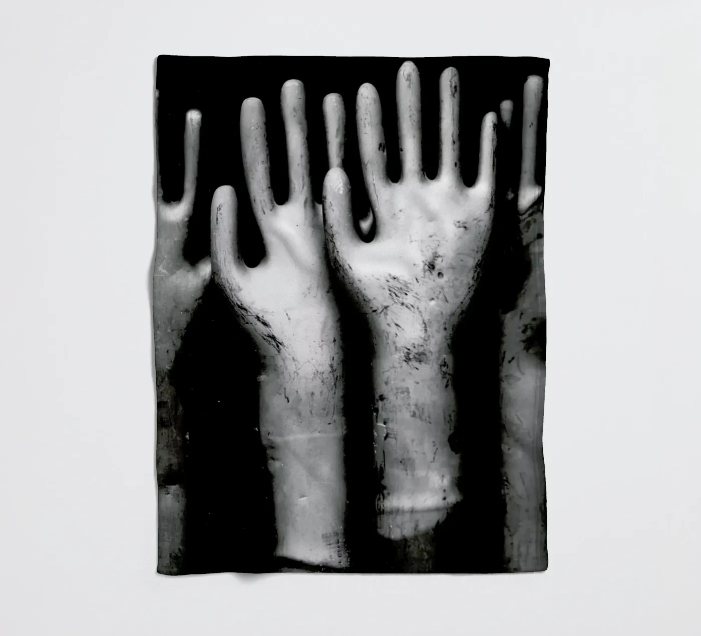 Hands plaid polaire de Magdalena Martin Photography