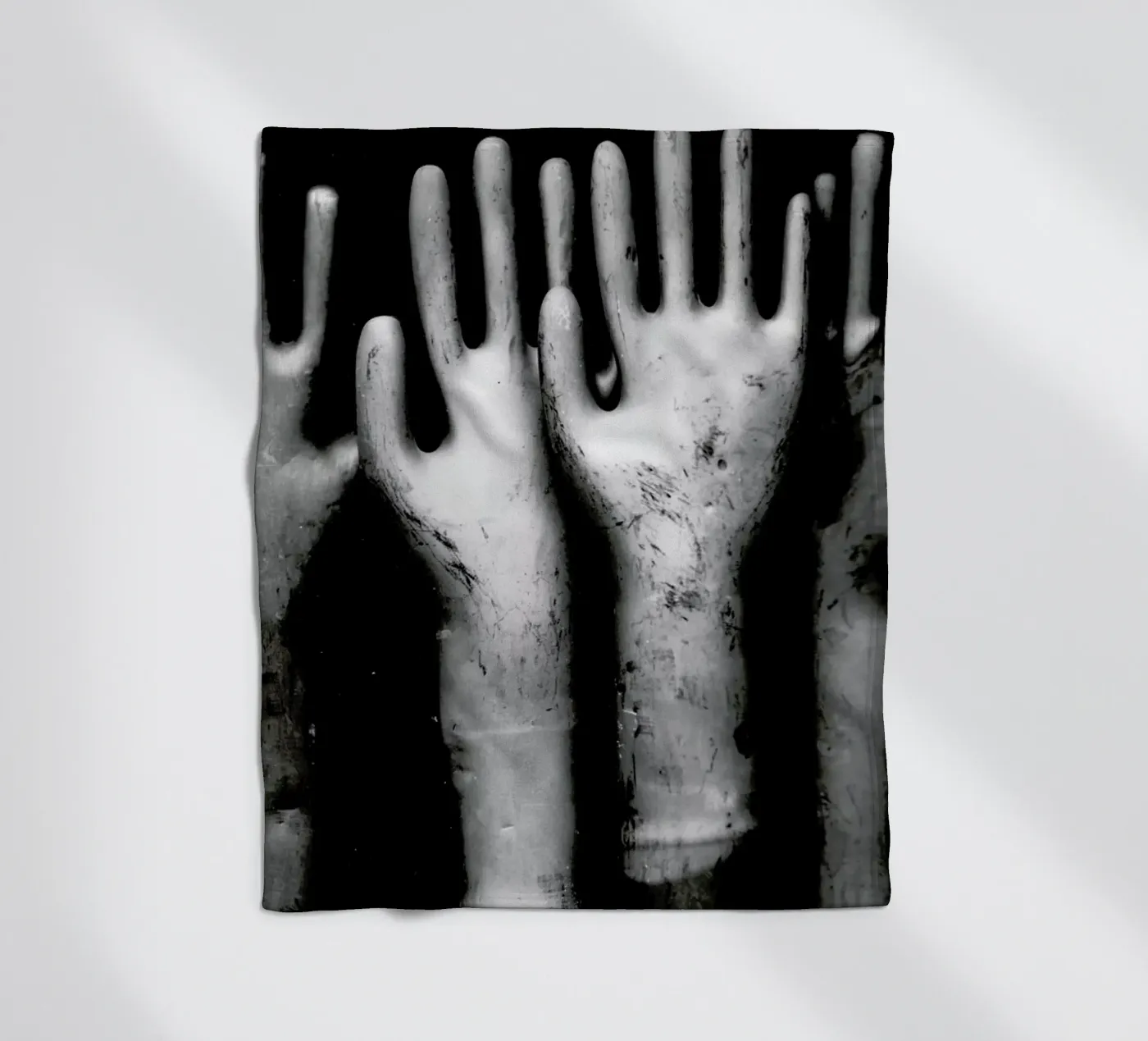 Hands plaid polaire de Magdalena Martin Photography