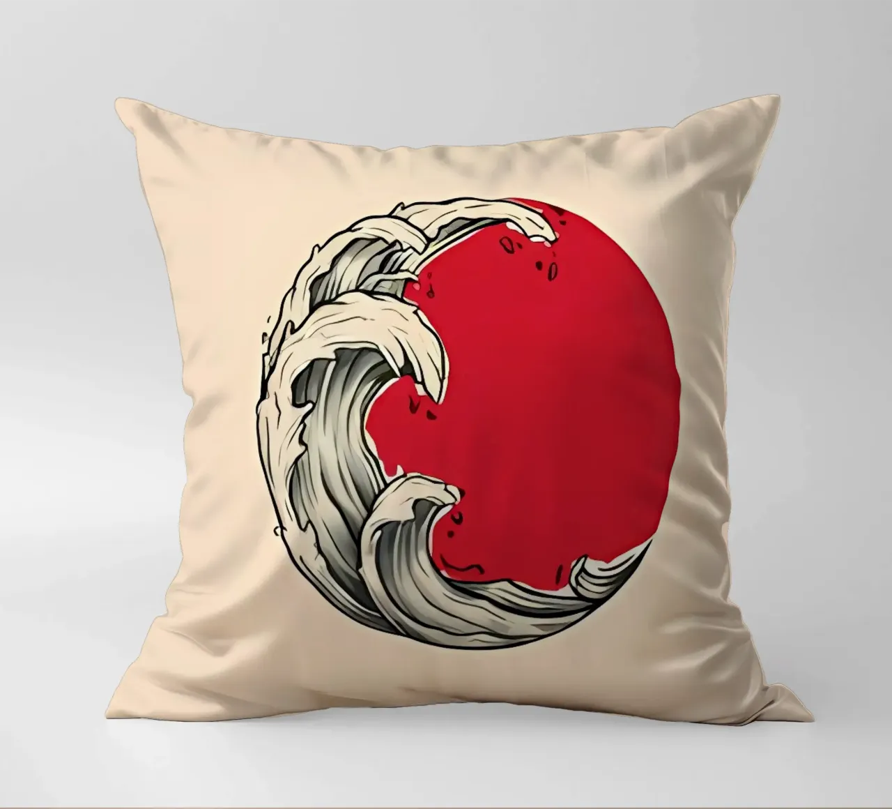 Minimalist Art Poster 532 decorative cushion by ahmiaLodri