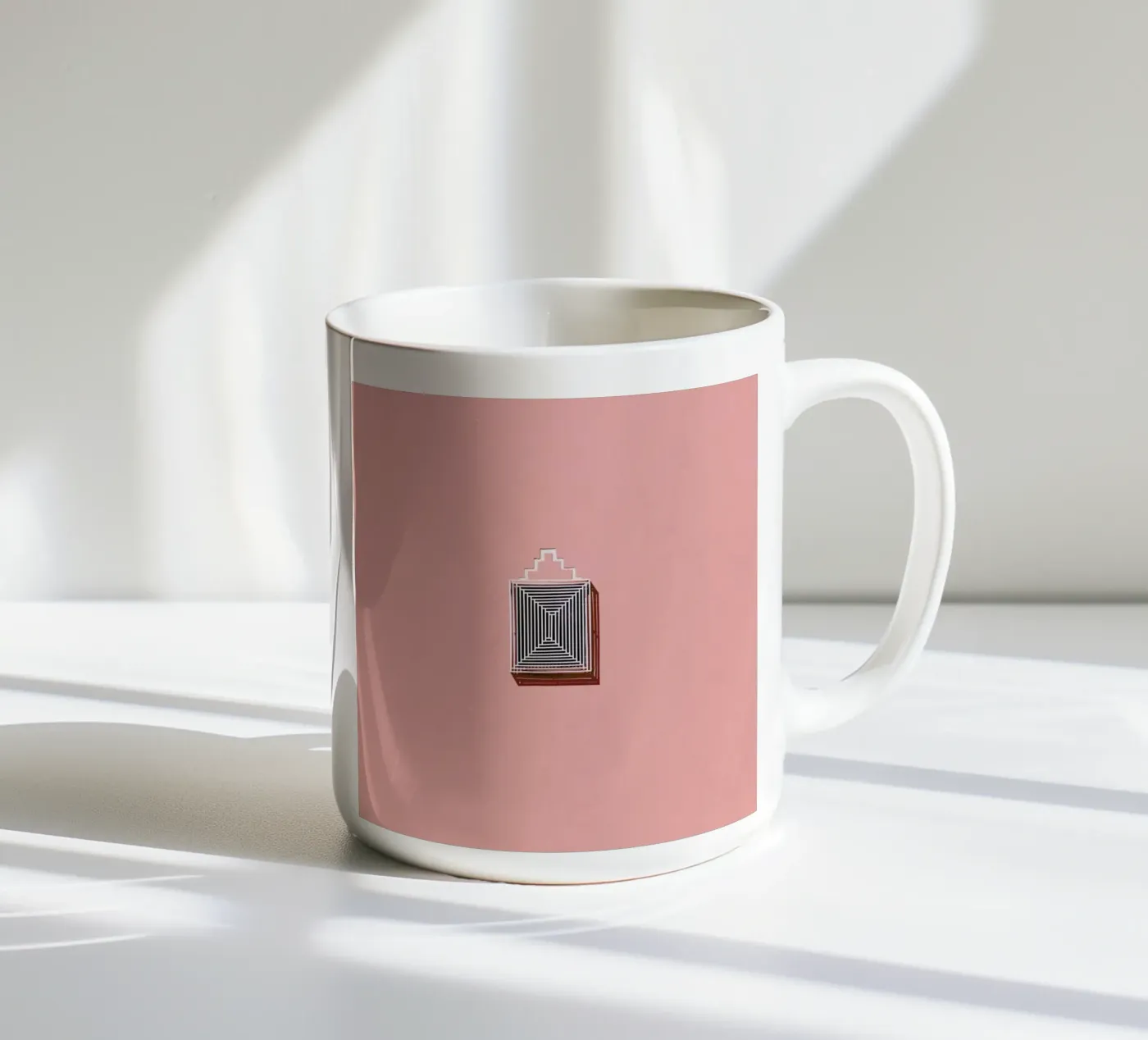Maze ceramic mug by Rupert Höller