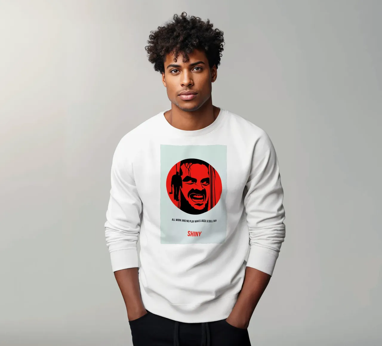 Shiny Poster 1 sweatshirt van Naxart