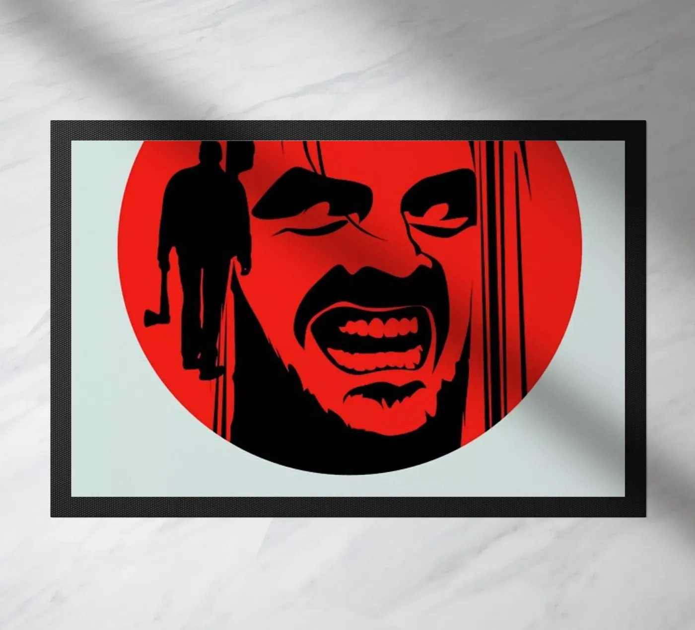 Shiny Poster 1 deurmat van Naxart