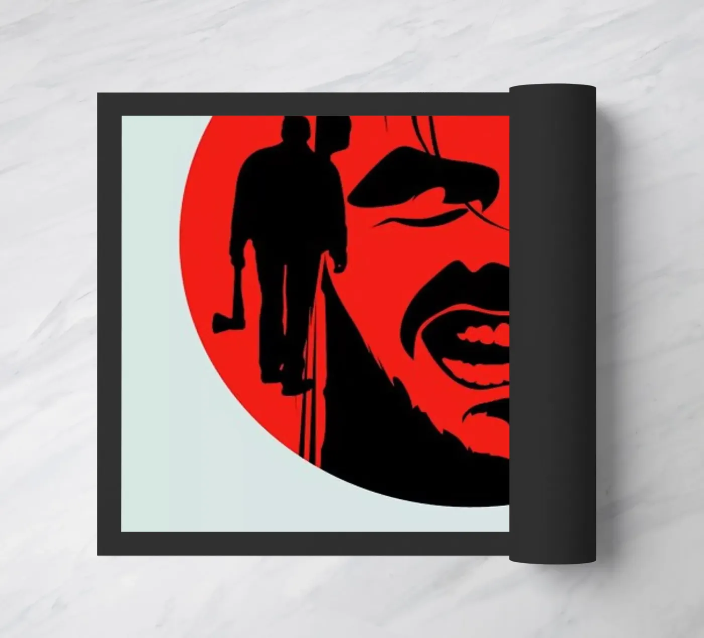 Shiny Poster 1 deurmat van Naxart