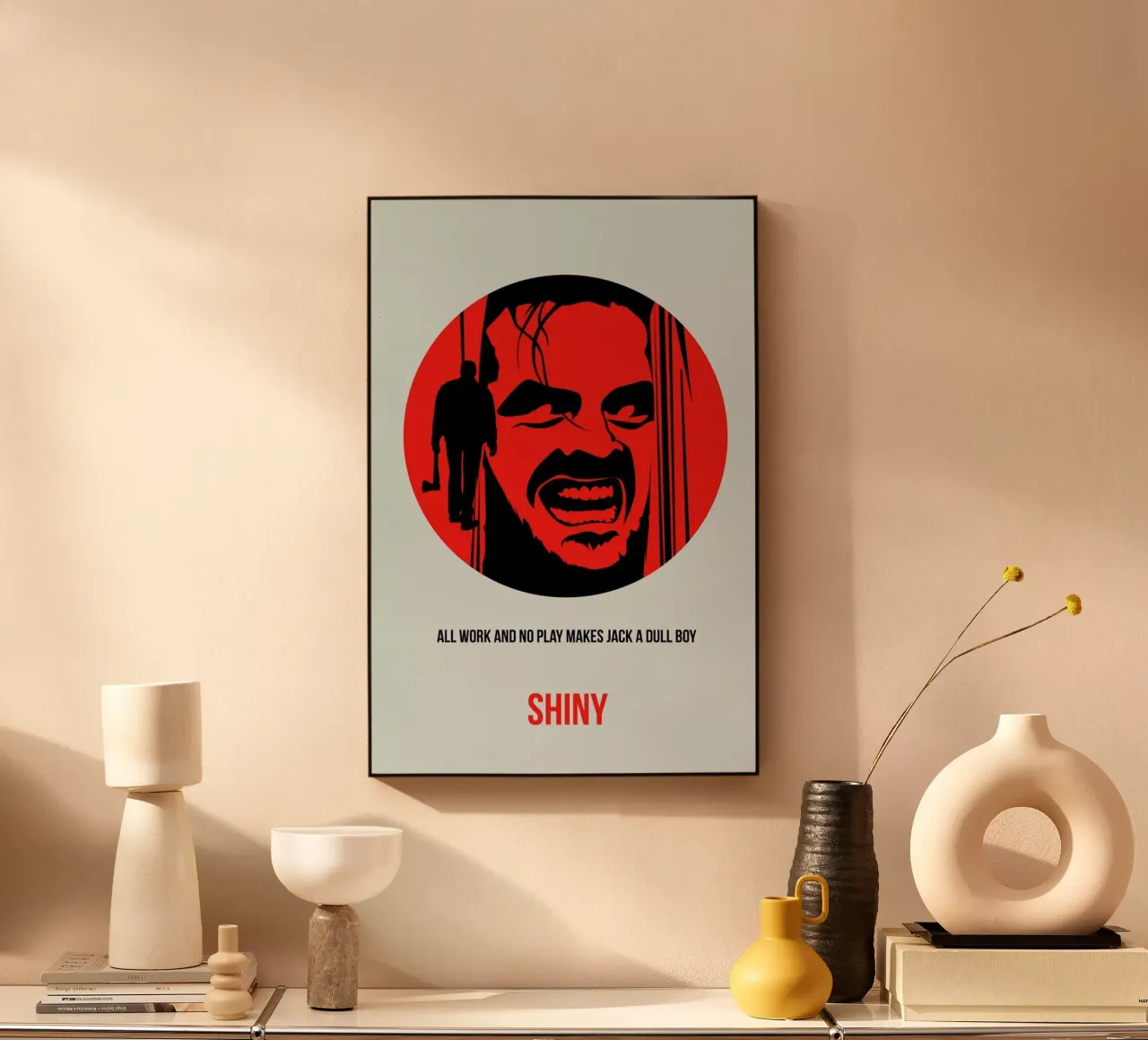 Shiny Poster 1 Acryl-Glas von Naxart