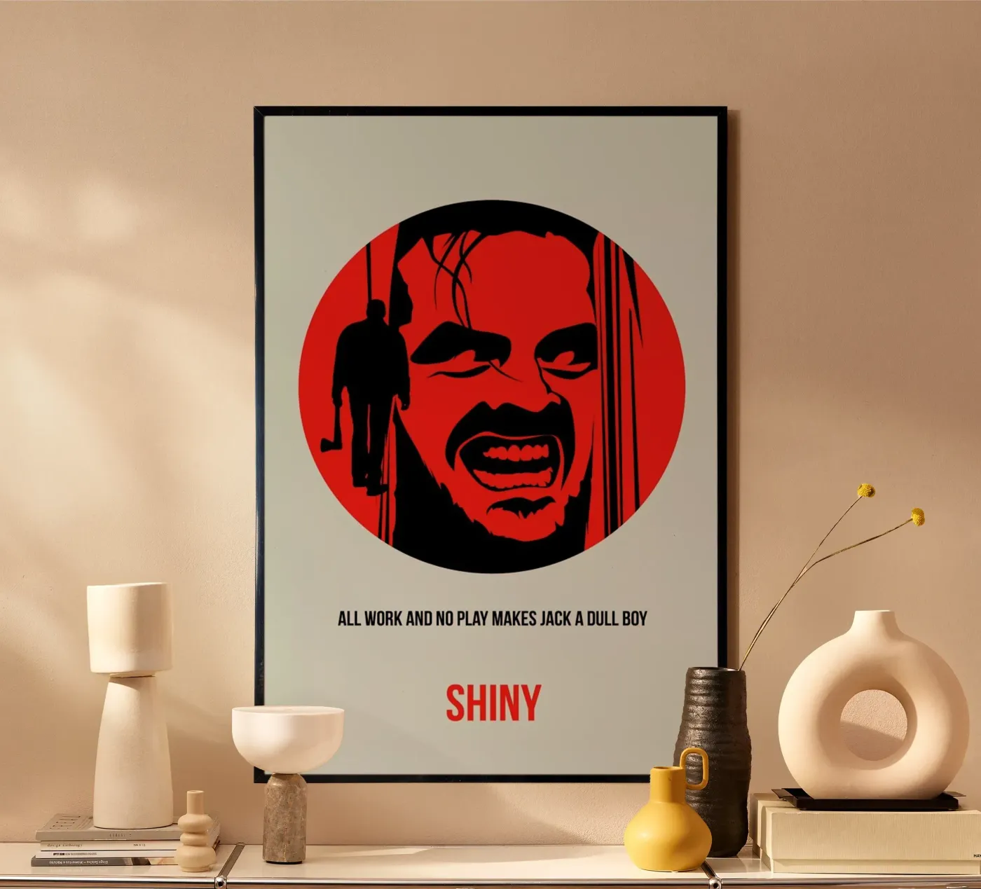 Shiny Poster 1 poster van Naxart