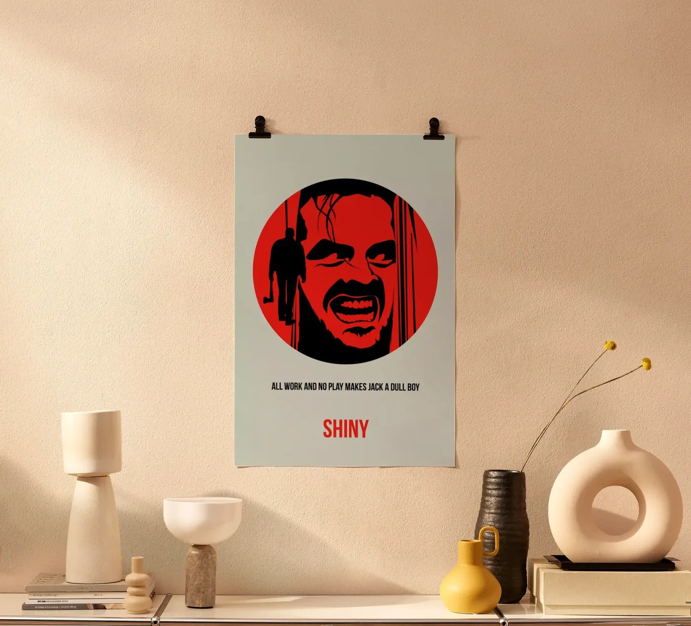 Shiny Poster 1 poster van Naxart