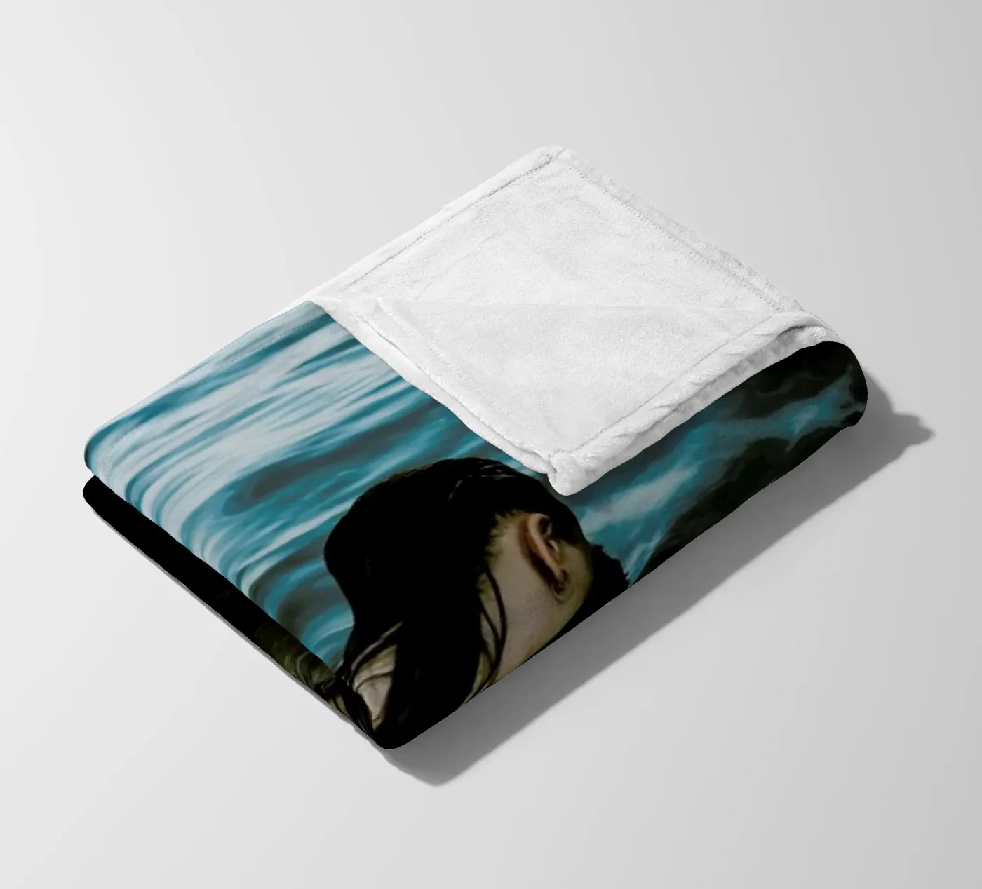 Drowning Fleecedecke von Chris Abatzis