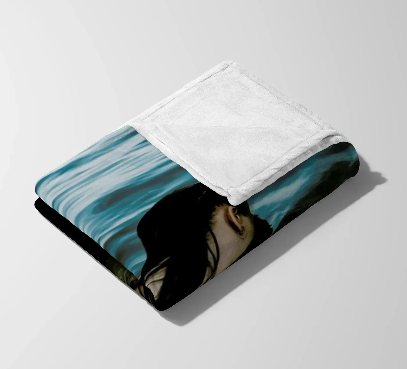 Drowning Fleecedecke von Chris Abatzis