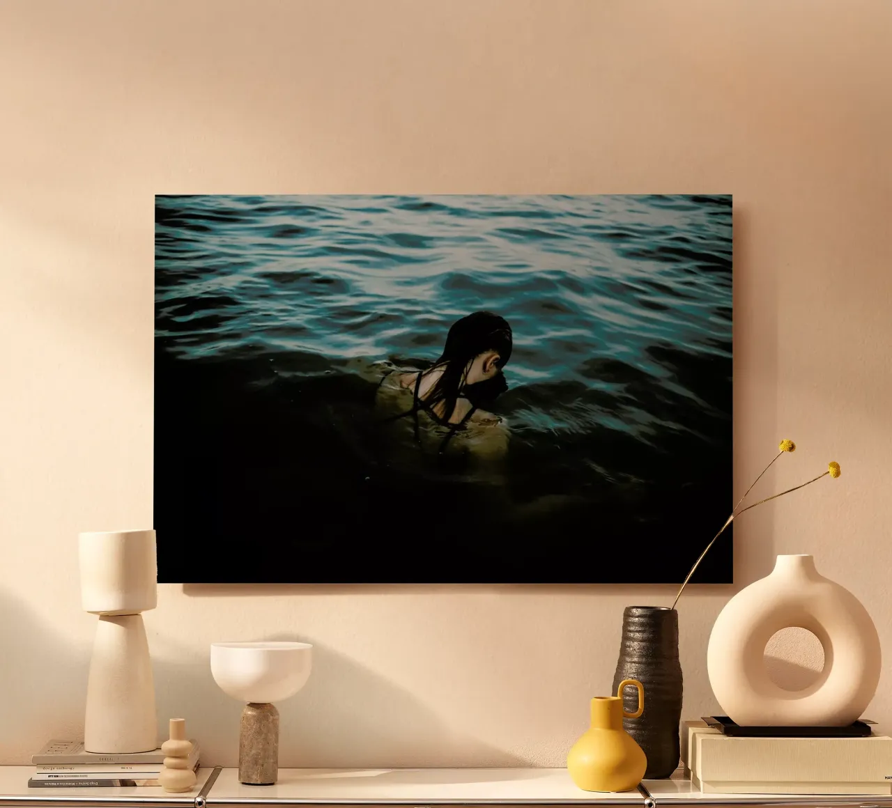Drowning alluminio dibond da Chris Abatzis