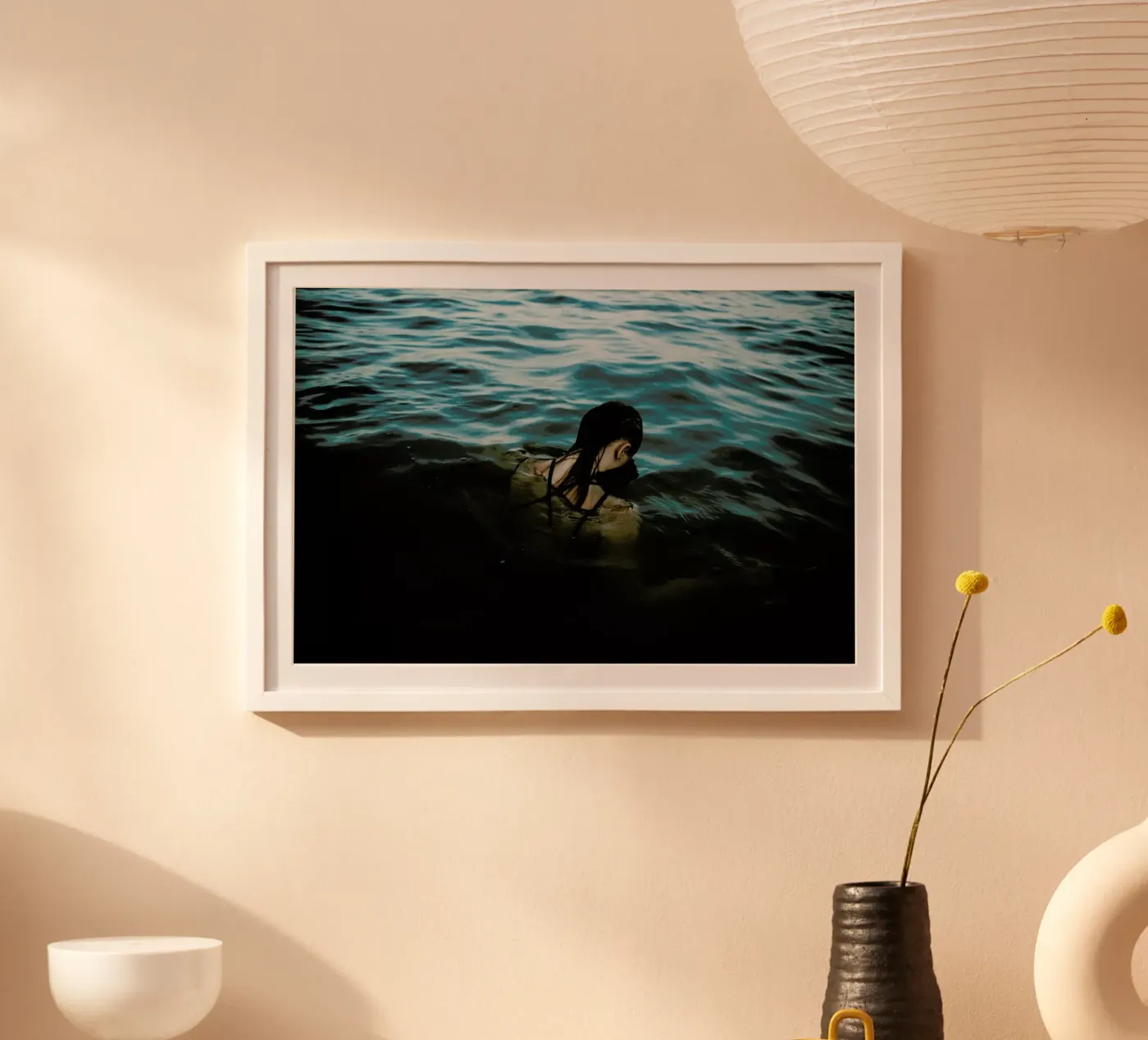 Drowning poster by Chris Abatzis