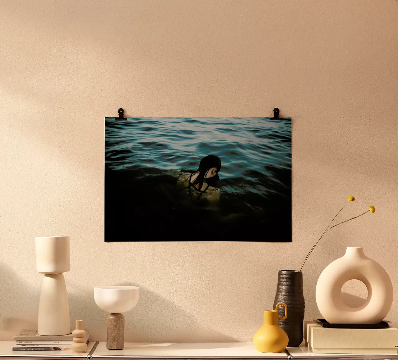 Drowning carta hahnemühle da Chris Abatzis