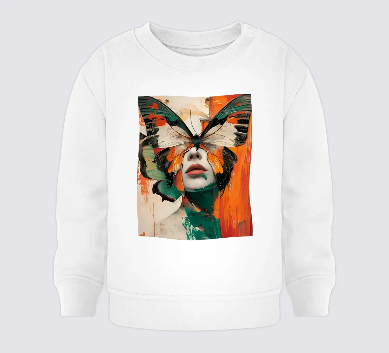Minimalist Art Poster 536 baby sweatshirt by ahmiaLodri