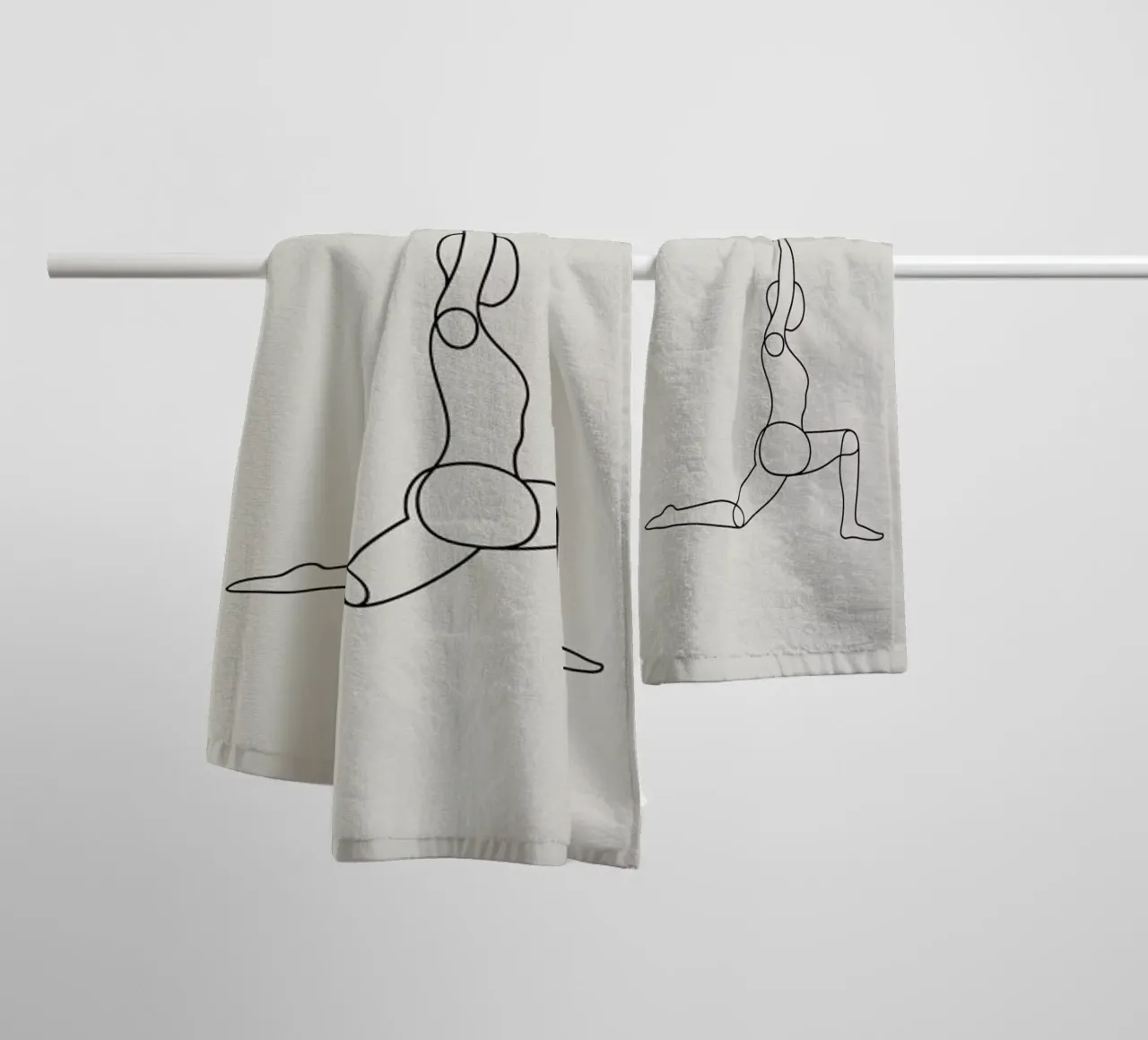 Crescent Moon asciugamano da bagno da Klaus with K