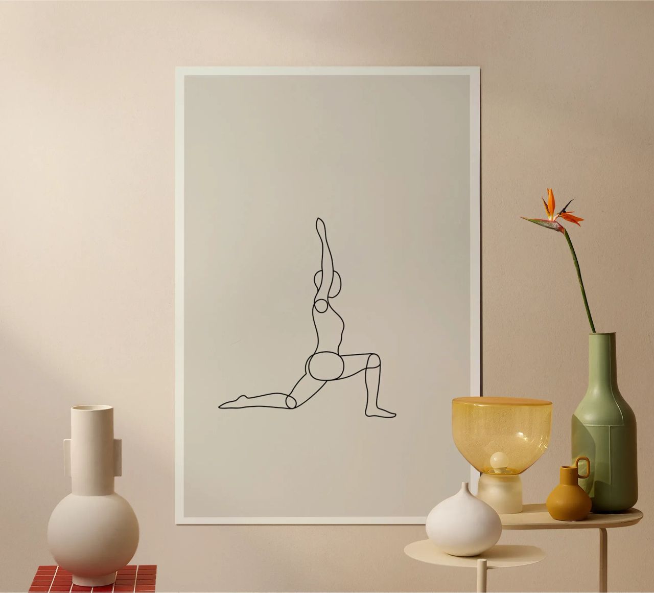 Crescent Moon Poster von Klaus with K