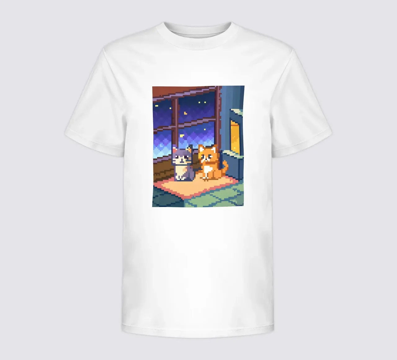 Two Indoor Cats kids t-shirt by DOG AND CAT