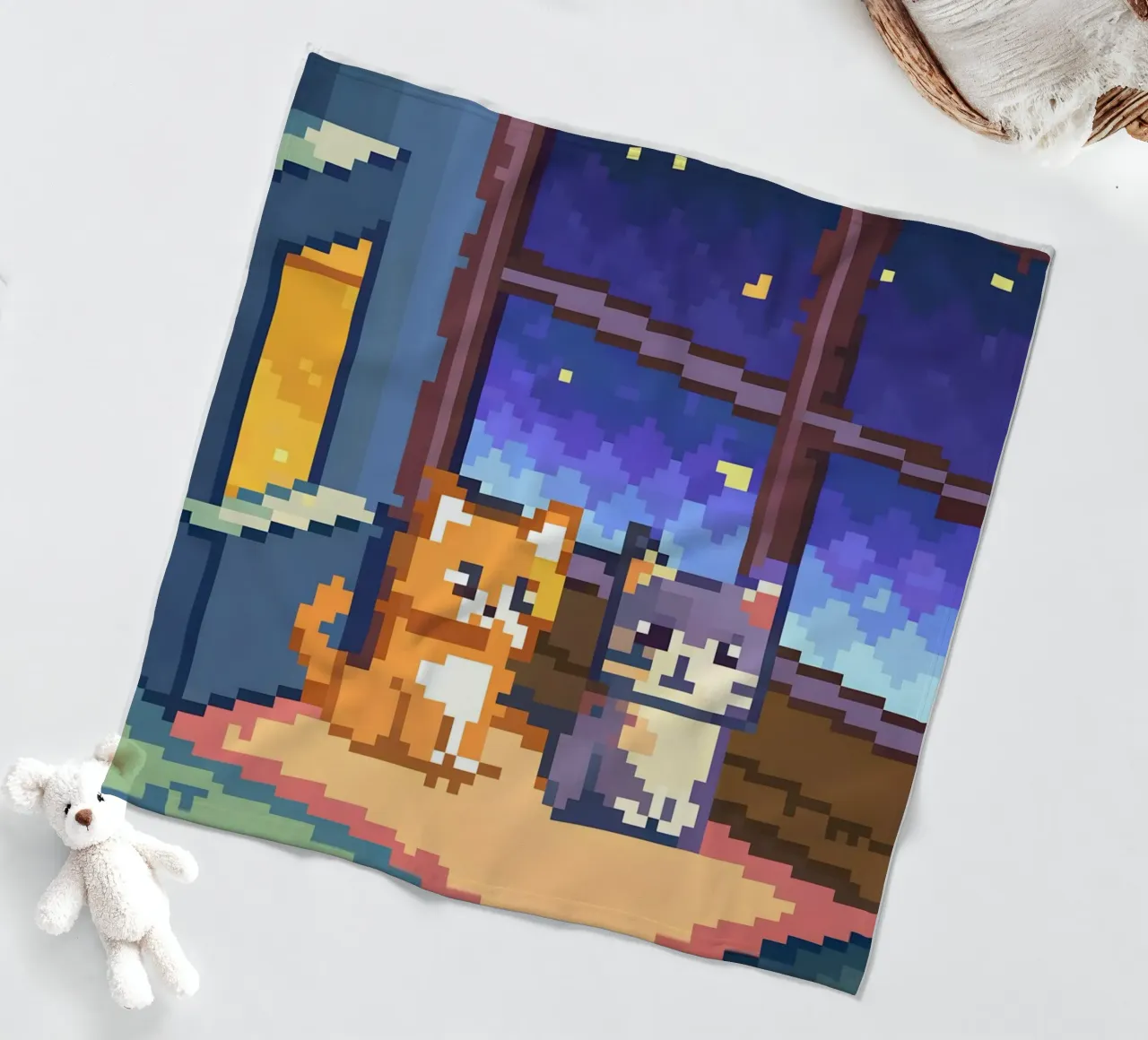 Due gatti da interno coperta in pile da DOG AND CAT