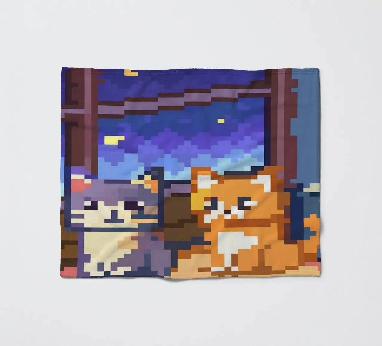 Due gatti da interno coperta in pile da DOG AND CAT