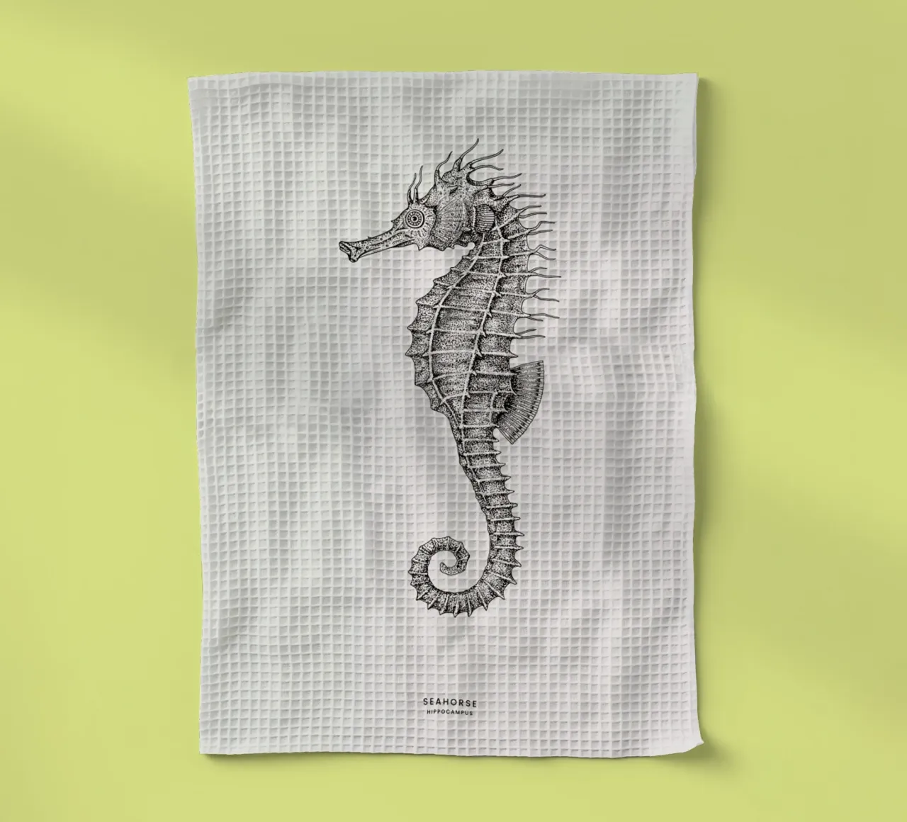Seahorse canovaccio da cucina da Flora & Fauna